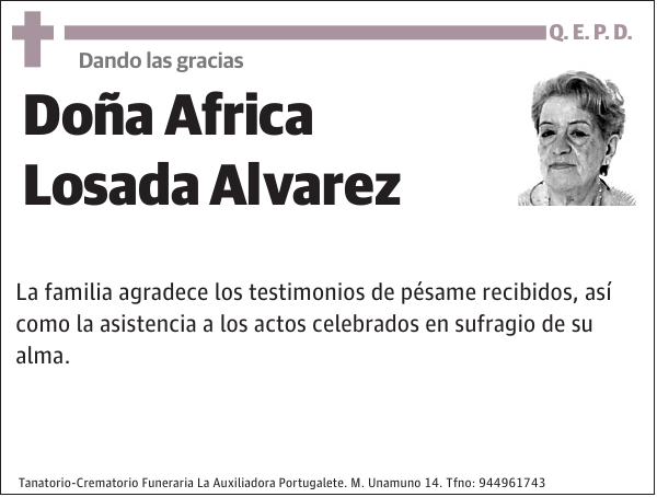 Africa Losada Alvarez