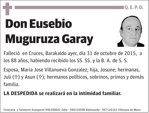 Eusebio Muguruza Garay