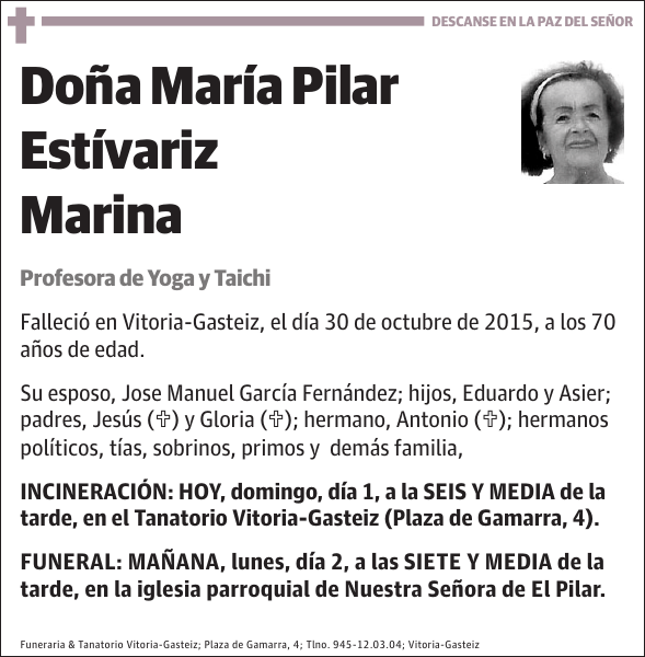 María Pilar Estívariz