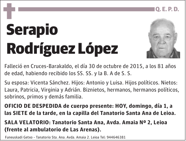 Serapio Rodríguez López