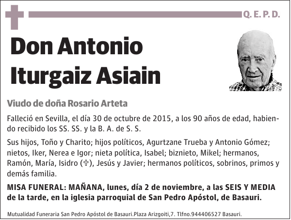 Antonio Iturgaiz Asiain