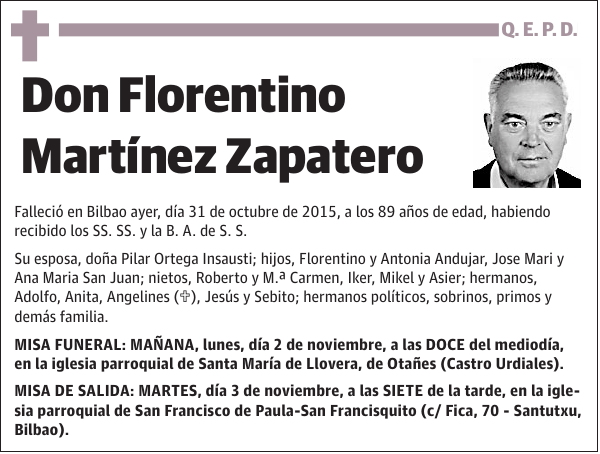 Florentino Martínez Zapatero