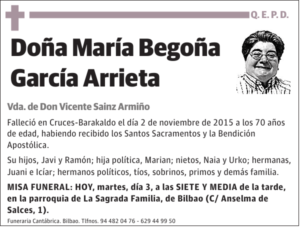 María Begoña García Arrieta