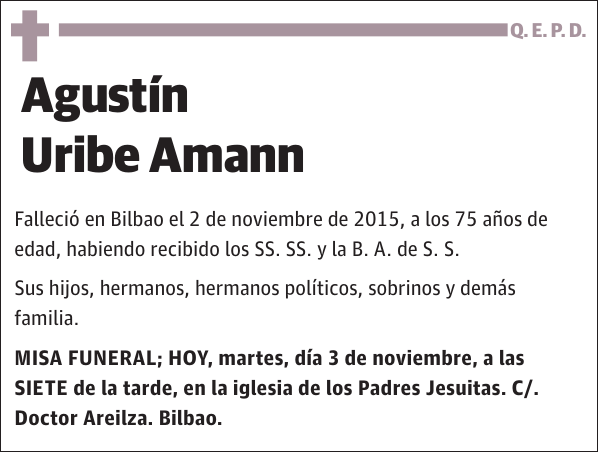 Agustín Uribe Amann