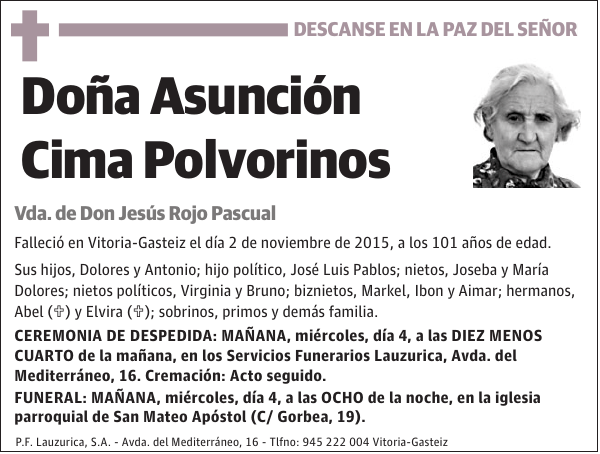 Asunción Cima Polvorinos