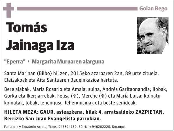 Tomás Jainaga Iza