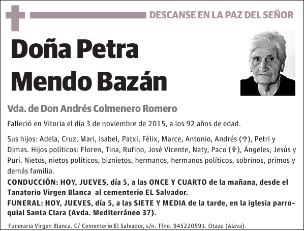 Petra Mendo Bazán