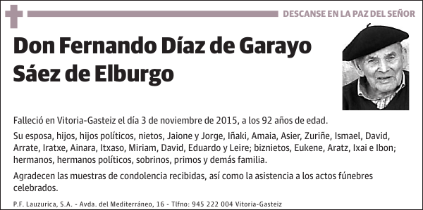 Fernando Díaz de Garayo Sáez de Elburgo