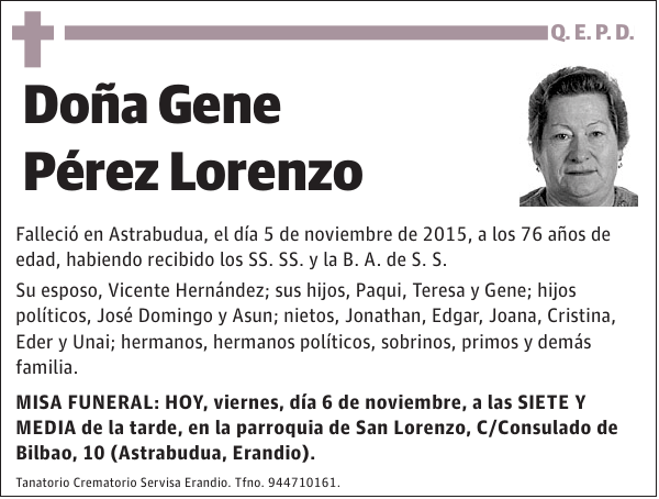 Gene Pérez Lorenzo