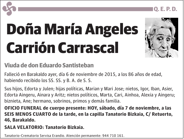 María Angeles Carrión Carrascal