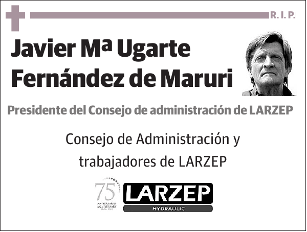 Javier Mª Ugarte Fernández de Maruri