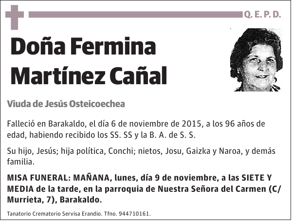 Fermina Martínez Cañal