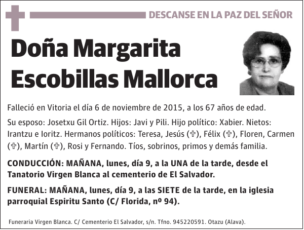 Margarita Escobillas Mallorca