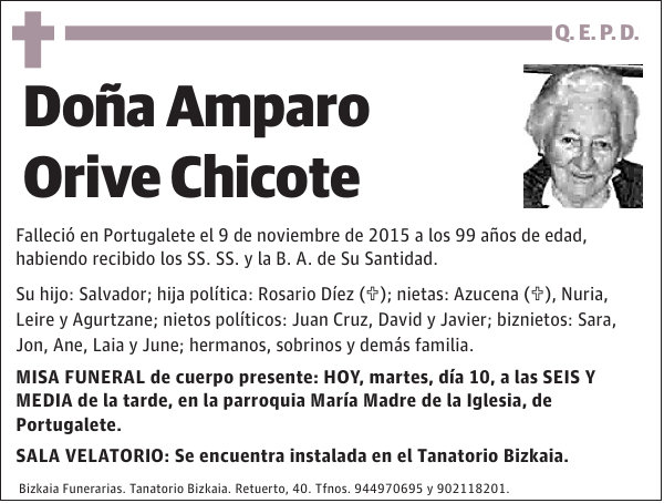 Amparo Orive Chicote