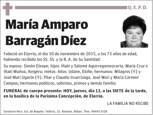 María Amparo Barragán Díez