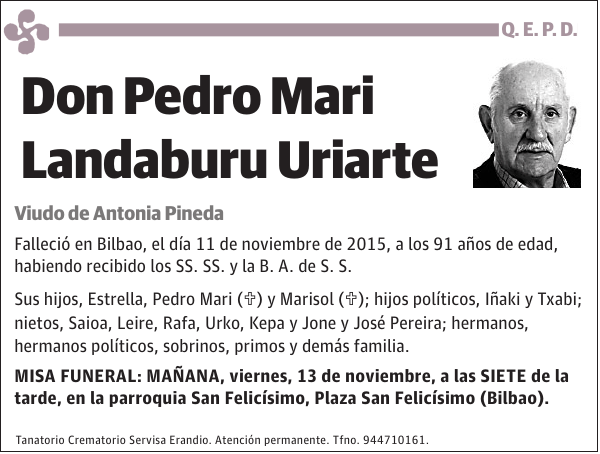 Pedro Mari Landaburu Uriarte