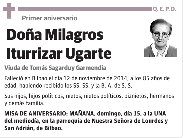 Milagros Iturrizar Ugarte