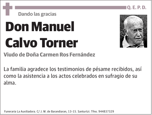 Manuel Calvo Torner