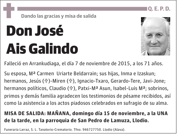 José Ais Galindo