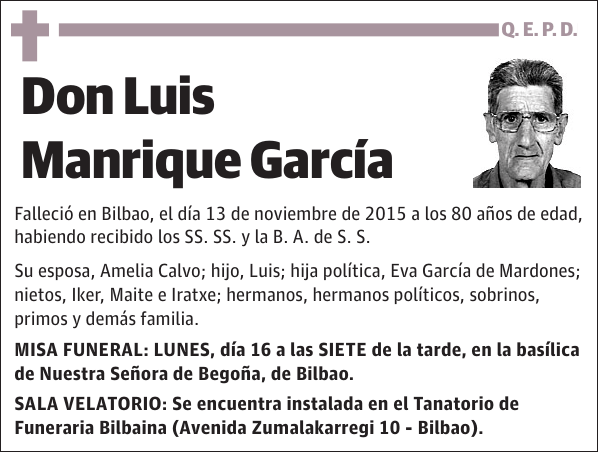 Luis Manrique García