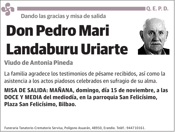 Pedro Mari Landaburu Uriarte