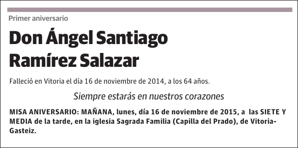 Ángel Santiago Ramírez Salazar