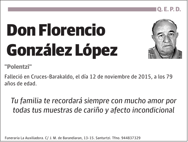 Florencio González López