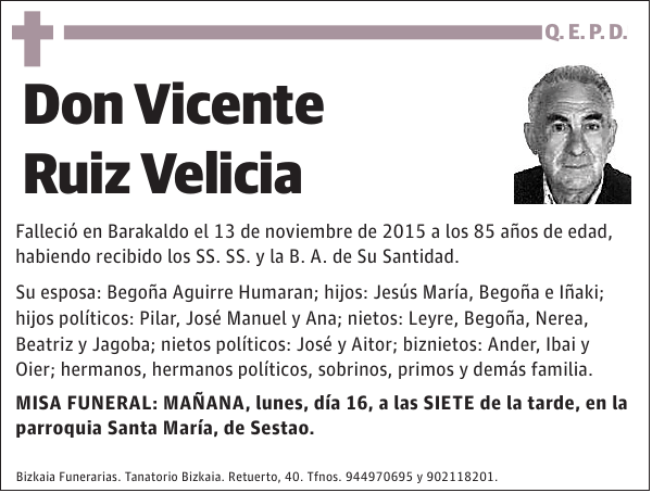 Vicente Ruiz Velicia