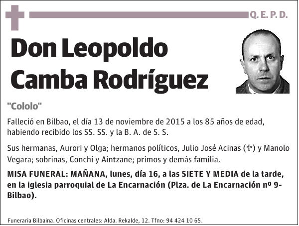 Leopoldo Camba Rodríguez