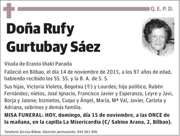 Rufy Gurtubay Sáez