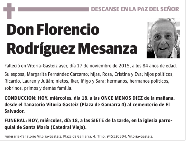 Florencio Rodríguez Mesanza