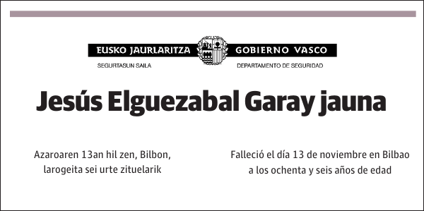 Jesús Elguezabal Garay