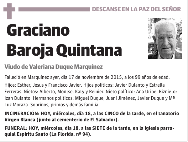 Graciano Baroja Quintana