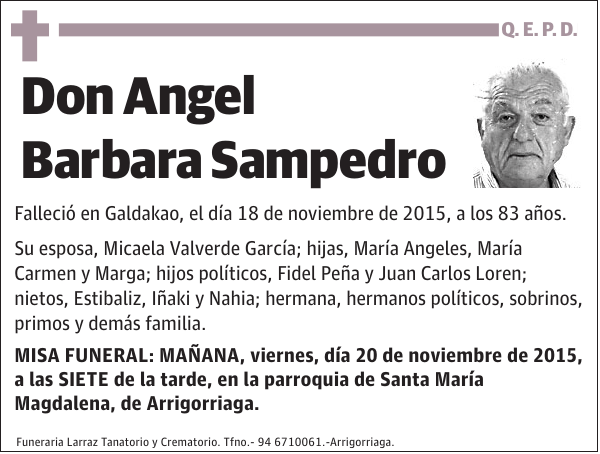 Angel Barbara Sampedro