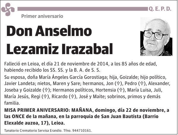 Anselmo Lezamiz Irazabal