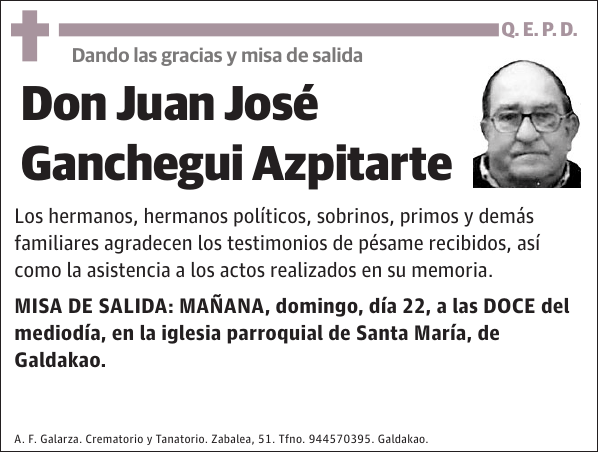 Juan José Ganchegui Azpitarte