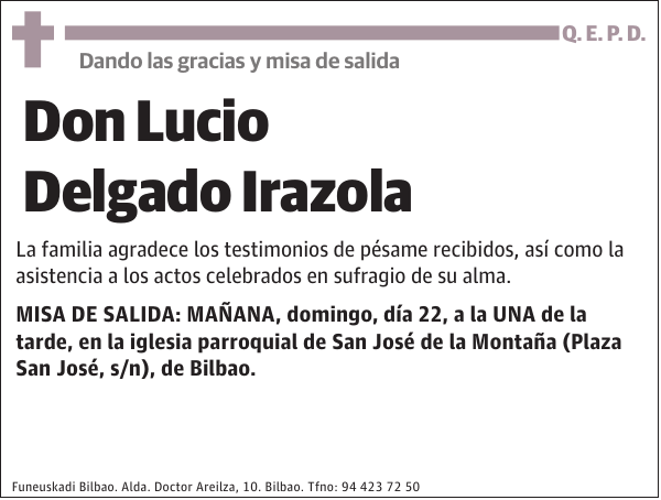 Lucio Delgado Irazola