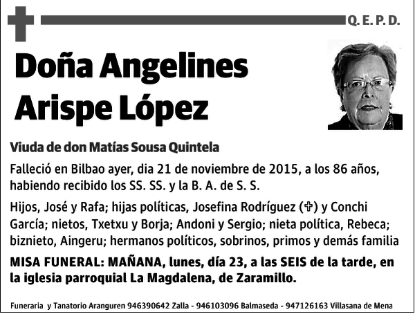 Angelines Arispe López