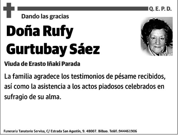 Rufy Gurtubay Sáez