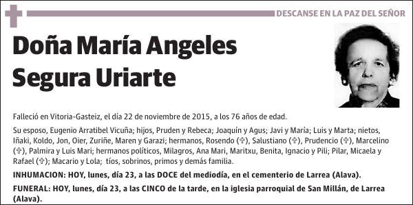 María Angeles Segura Uriarte