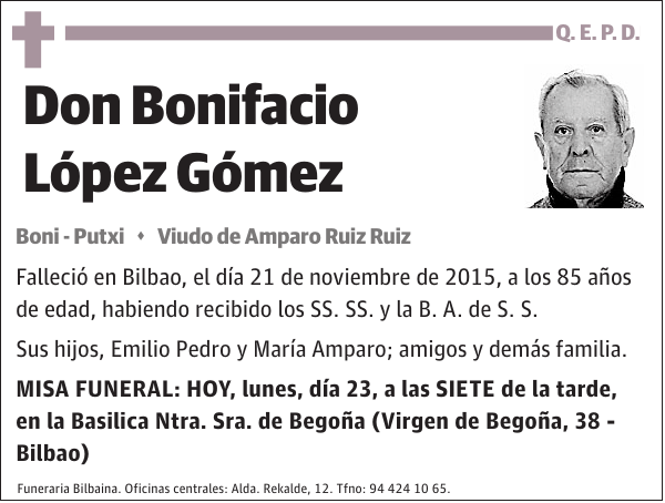 Bonifacio López Gómez