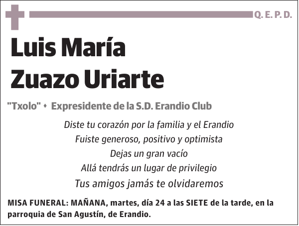 Luis Maria Zuazo Uriarte