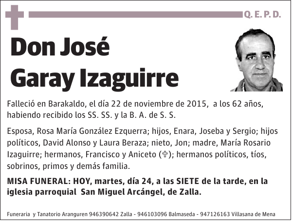 José Garay Izaguirre