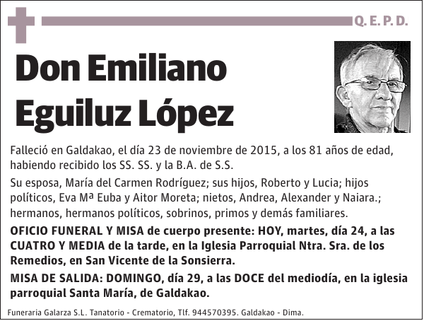 Emiliano Eguiluz López