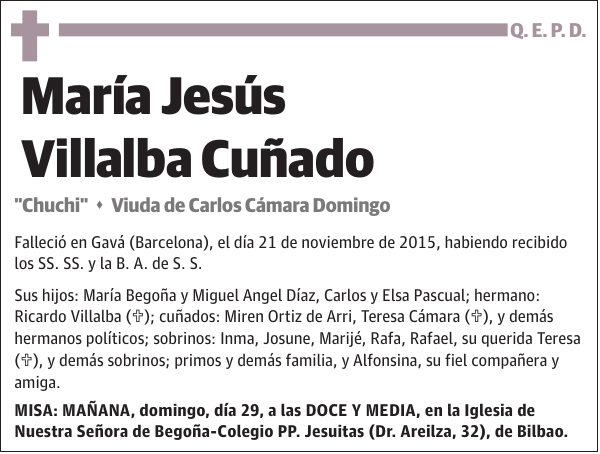 María Jesús Villalba Cuñado