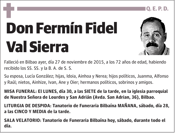 Fermín Fidel Val Sierra