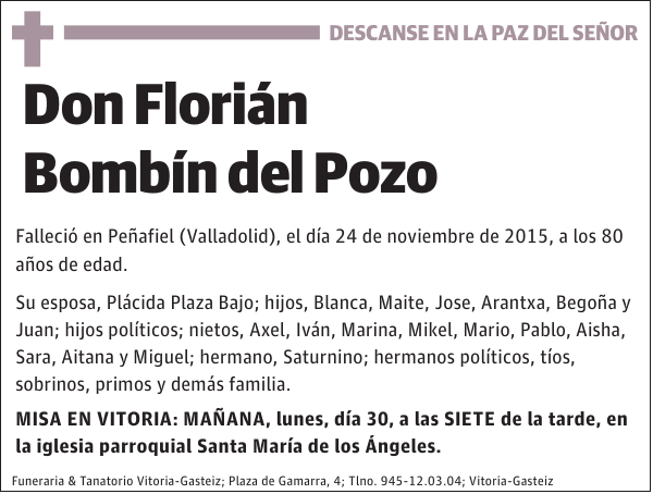 Florián Bombín del Pozo