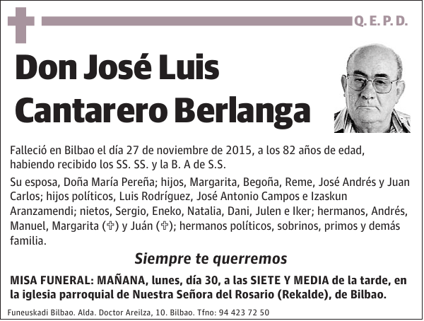 José Luis Cantarero Berlanga