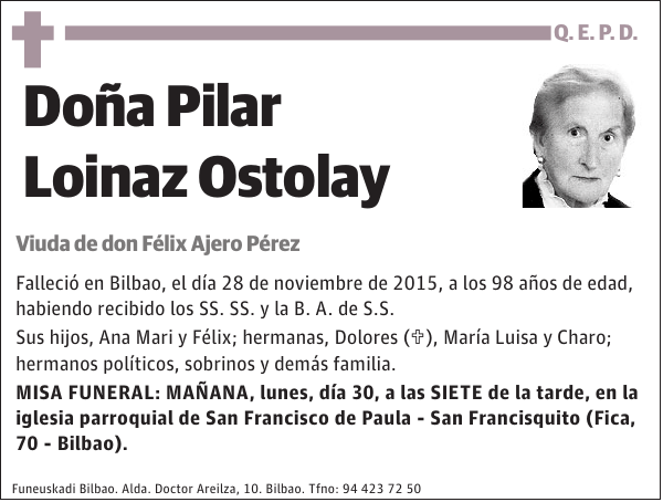 Pilar Loinaz Ostolay