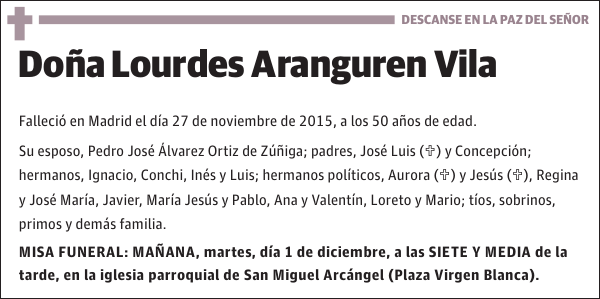 Lourdes Aranguren Vila